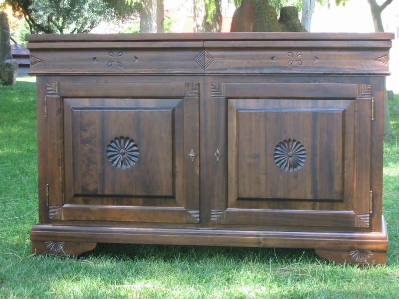 BASE CREDENZA CON 2 CASSETTI E 2 ANTE 